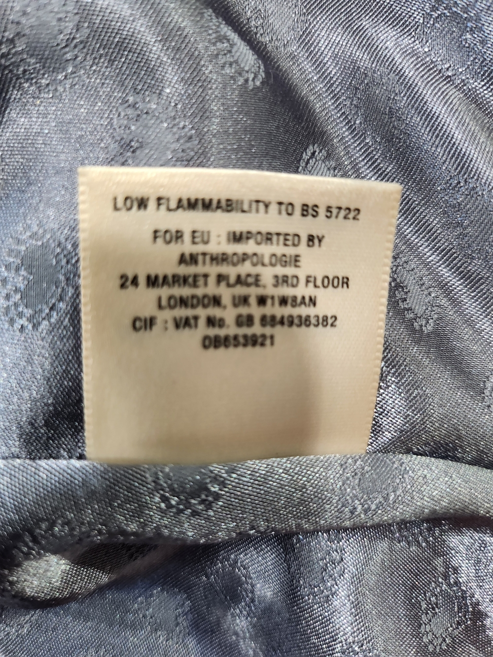 Anthropologie Elevenses Blue Gray Faux Fur Zip Up Teddy Jacket Plush Medium - Picture 11 of 14